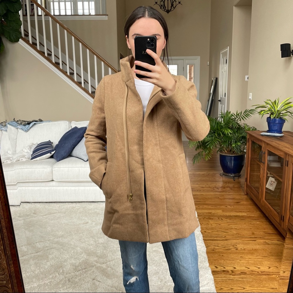 J Crew Cocoon City Coat